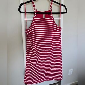 Paper Moon Red and White Striped Dress